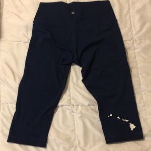 Lululemon High Rise Wunder Under Crop